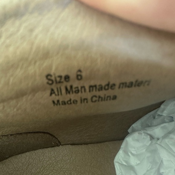 Fringe Glitter Ankle Boots - Silver and Tan - Picture 9 of 11